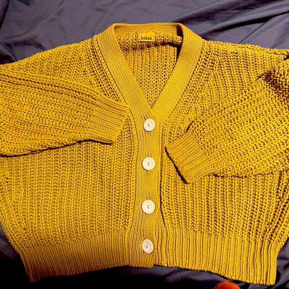 SOLD DO NOT BUY Babaa no18 cardigan (full-size) in Tamarind Tree - Picture 1 of 2